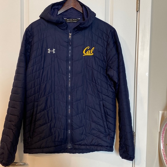 Under Armour Jackets & Blazers - University of California CAL womens light weight cold weather jacket. Navy blue